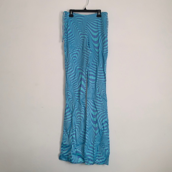 Zara | Retro Funky Wide Leg Cinched Size Xs - Picture 2 of 9
